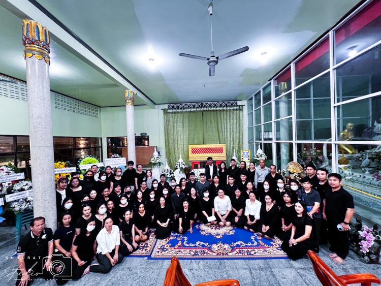  การร่วมเป็นเจ้าภาพฟังสวดพระอภิธรรม และร่วมพิธีพระราชทานเพลิงศพ ร้อยตำรวจโทสุรเชษฎ์  บรรลือ บิดาของครูอังคณา บรรลือ
