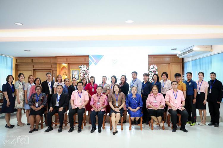การรับการตรวจเยี่ยมสถานศึกษาการประกันคุณภาพภายนอก ระดับการศึกษาขั้นพื้นฐาน จากสำนักงานรับรองมาตรฐานและประเมินคุณภาพการศึกษา (สมศ.)  
