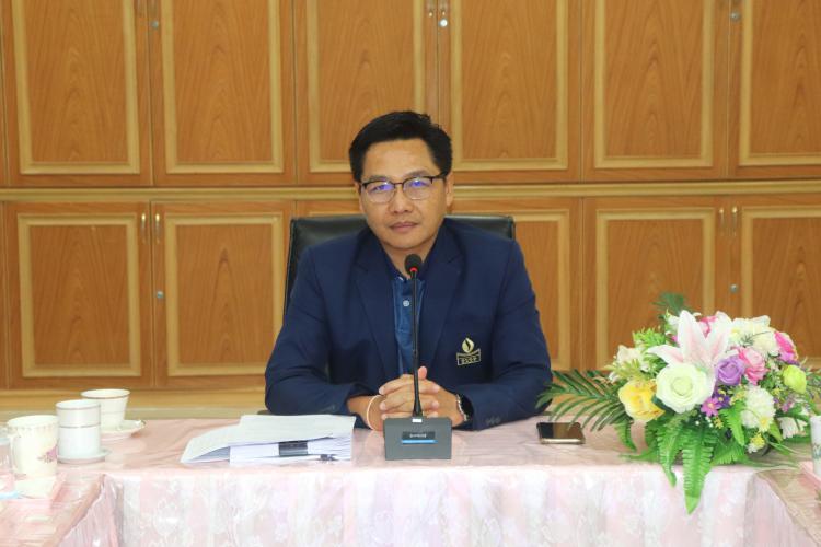 การประชุมคณะกรรมการพิจารณาการขอรับการสนับสนุนงบประมาณ งบดำเนินงาน รายการค่าปรับปรุงซ่อมแซมระบบไฟฟ้า ประปา ครั้งที่ 1/2567 