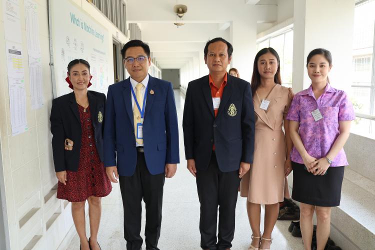 ตรวจเยี่ยมสนามสอบการจัดสอบทางการศึกษาระดับชาติขั้นพื้นฐาน (O-NET) ระดับชั้นมัธยมศึกษาปีที่ 6 ด้วยระบบดิจิทัล (Digital Testing) ปีการศึกษา 2567 โรงเรียนรัฐราษฏร์อุปถัมภ์