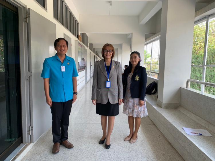 ตรวจเยี่ยมสนามสอบการจัดสอบทางการศึกษาระดับชาติขั้นพื้นฐาน (O-NET) ระดับชั้นมัธยมศึกษาปีที่ 6 ด้วยระบบดิจิทัล (Digital Testing) ปีการศึกษา 2567 โรงเรียนรัฐราษฏร์อุปถัมภ์ โรงเรียนวัดสันติการามวิทยา ในพระบรมราชานุเคราะห์