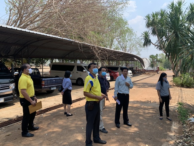 สำรวจความเสียหายของโรงเรียนไทรโยคมณีกาญจน์วิทยา จากเหตุวาตภัย