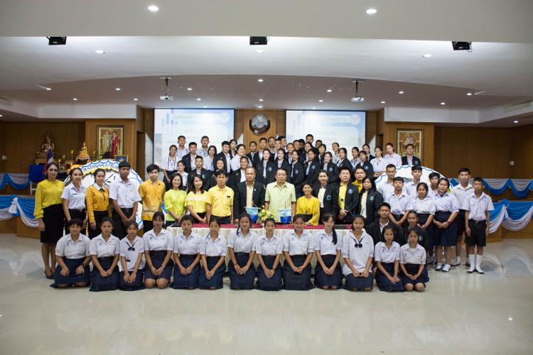 คณะศึกษาดูงานสภานักเรียน จากโรงเรียน เนกขัมวิทยา 
