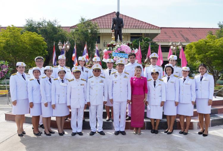 พิธีน้อมรําลึกเนื่องในวันคล้ายวันสวรรคตพระบาทสมเด็จพระจุลจอมเกล้าเจ้าอยู่หัว​ (รัชกาลที่​5​)​ ณ​ ที่ว่าการอำเภอปากท่อ