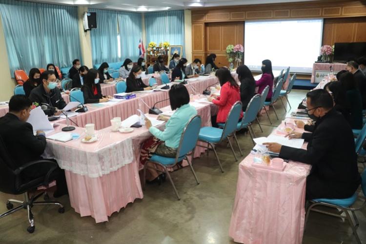 การประชุมโครงการขับเคลื่อนยุทธศาสตร์สู่การพัฒนาการศึกษา ของสำนักงานเขตพื้นที่การศึกษามัธยมศึกษา เขต 8 ประจำปีงบประมาณ พ.ศ. 2564 ครั้งที่ 1/2563
