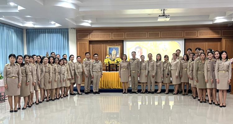 พิธีถวายราชสดุดีเฉลิมพระเกียรติ ถวายสัตย์ปฏิญาณเพื่อเป็นข้าราชการที่ดีและพลังของแผ่นดิน เนื่องในโอกาสเฉลิมพระชนมพรรษา พระบาทสมเด็จพระปรเมนทรรามาธิบดี ศรีสินทรมหาวชิราลงกรณ พระวชิรเกล้าเจ้าอยู่หัว วันที่ 28 กรกฎาคม 2567 