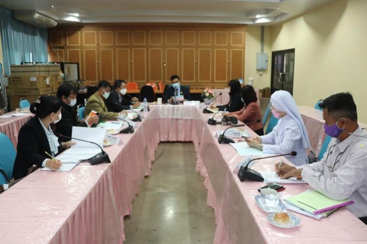 ประชุมคณะกรรมการรับนักเรียน ระดับเขตพื้นที่การศึกษา สำนักงานเขตพื้นที่การศึกษามัธยมศึกษา เขต 8 (จังหวัดราชบุรี) สังกัดคณะกรรมการการศึกษาขั้นพื้นฐาน ปีการศึกษา 2564 ครั้งที่ 1/2563