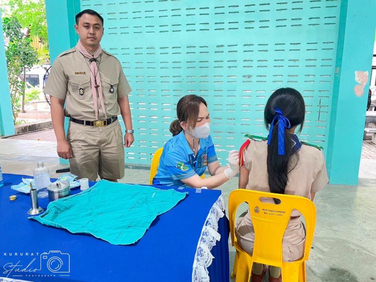 โรงพยาบาลสมเด็จพระยุพราชจอมบึง ให้บริการฉีดวัคซีนป้องกันโรคมะเร็งปากมดลูก