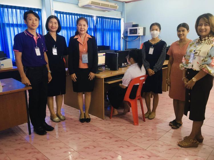 การสอบ O-NET ม.6 ด้วยระบบ Digital Testing ปีการศึกษา 2566 (รอบที่ 1)