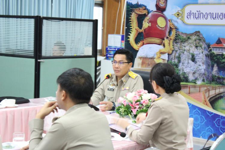 ประชุมการจัดทำรูปแบบการบริหารการจัดการศึกษาที่ยืดหยุ่น ตามโครงการ “พาน้องกลับมาเรียน นำการเรียนไปให้น้อง” (Zero Dropout) 