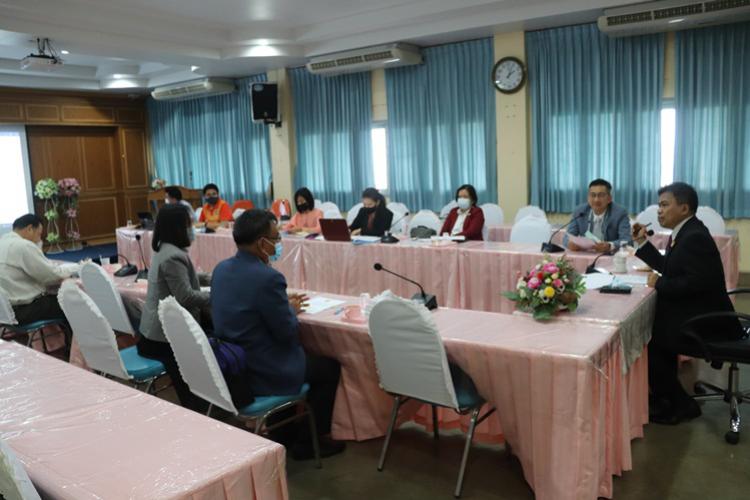 การประชุมคณะกรรมการรับผิดชอบโครงการพัฒนาการจัดการศึกษาโรงเรียนที่ตั้งในพื้นที่ลักษณะพิเศษ (โรงเรียนพื้นที่สูงในถิ่นทุรกันดารและโรงเรียนพื้นที่เกาะ) ของสำนักงานเขตพื้นที่การศึกษามัธยมศึกษาราชบุรี