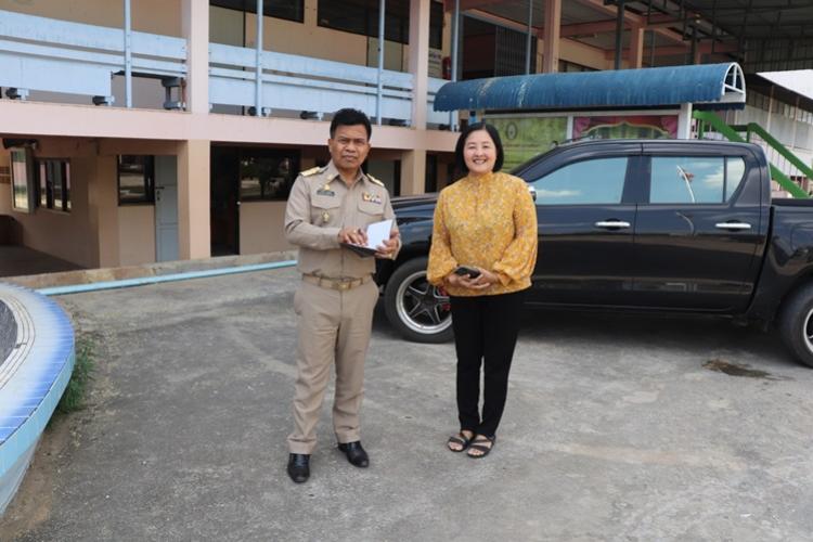 ผอ.สพม.8 ตรวจเยี่ยมโรงเรียนหนองปลาหมอพิทยาคม