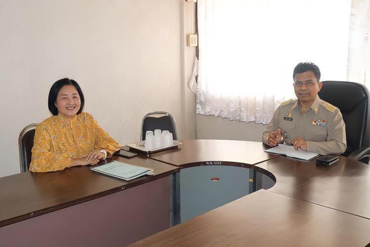 ผอ.สพม.8 ตรวจเยี่ยมโรงเรียนหนองปลาหมอพิทยาคม