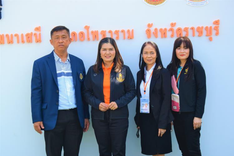 ตรวจเยี่ยมสนามแข่งขันงานศิลปหัตถกรรมนักเรียน ระดับชาติ ครั้งที่ 70 ปีการศึกษา 2565 ภาคกลางและภาคตะวันออก ณ โรงเรียนโพธาวัฒนาเสนี 