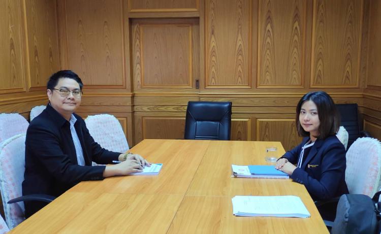 กลุ่มนโยบายและแผน ให้ความรู้เกี่ยวกับการปฏิบัติงานของกลุ่มนโยบายและแผน ในสำนักงานเขตพื้นที่การศึกษามัธยมศึกษาราชบุรี ตามตารางการฝึกปฏิบัติการวิชาชีพบริหารการศึกษาของนักศึกษา สาขาวิชาการบริหารการศึกษา