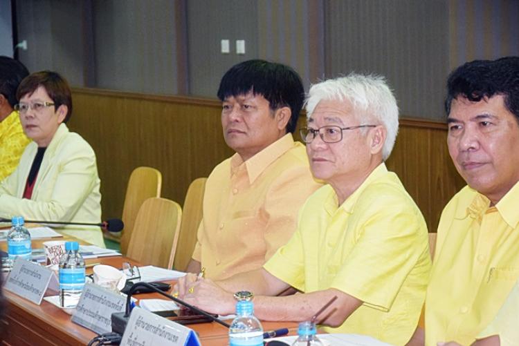 ประชุมหัวหน้าส่วนราชการจังหวัดราชบุรี ครั้งที่ 7/2561