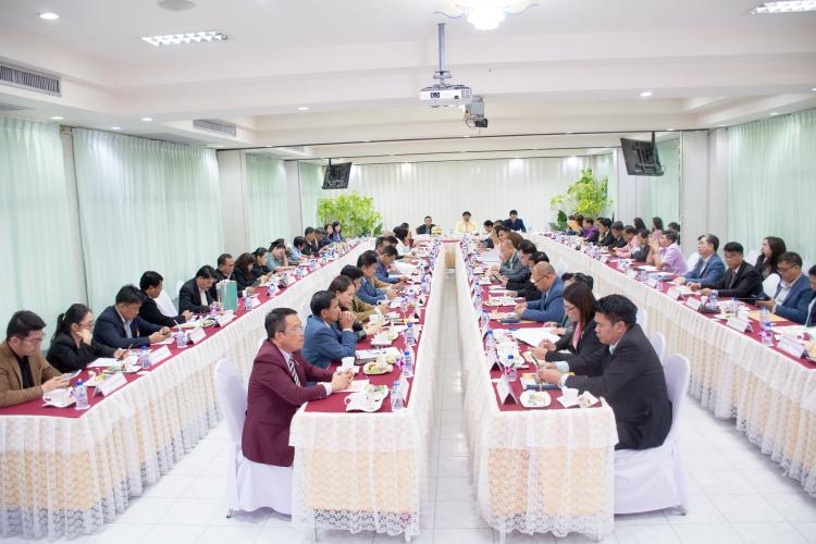 การประชุมผู้บริหารสถานศึกษา ในสังกัดสำนักงานเขตพื้นที่การศึกษามัธยศึกษาเขต8 ครั้งที่3/2562