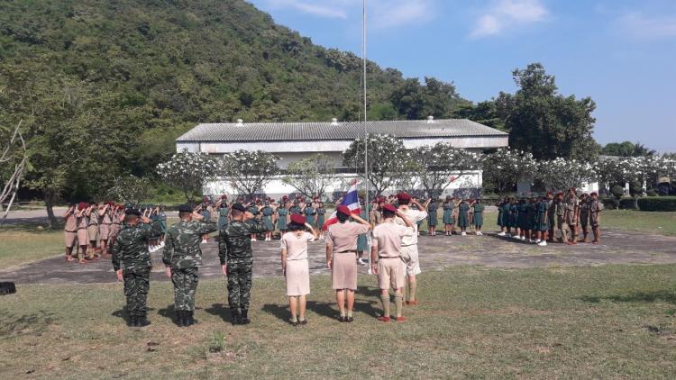 โรงเรียนโพหัก “วงศ์สมบูรณ์ราษฎร์อุปถัมภ์”  จัดกิจกรรมเข้าค่ายพักแรม ลูกเสือเนตรนารี 