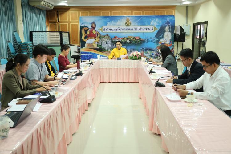 ประชุมคณะกรรมการฯกลั่นกรองข้อตกลงในการพัฒนางาน (PA) ของข้าราชการครูแลบุคลากรทางการศึกษา ตำแหน่งผู้อำนวการสถานศึกษา ตำแหน่งศึกษานิเทศก์ และตำแหน่งรองผูอำนวยการสำนักงานเขตพื้นที่การศึกษา ประจำปีงบประมาณ พ.ศ. 2568