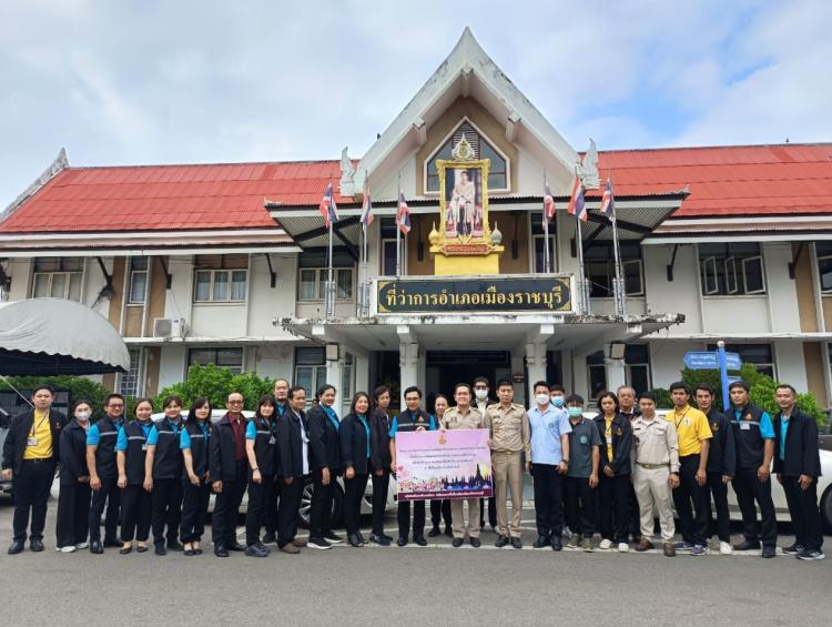 ลงพื้นที่ตามโครงการระบบการดูแลช่วยเหลือนักเรียนและความปลอดภัยของนักเรียน กิจกรรมการพัฒนาและส่งเสริมความประพฤตินักเรียน (เฝ้าระวัง ดูแล และช่วยเหลือนักเรียนช่วงเทศกาล) ณ พื้นที่จุดเสี่ยง จังหวัดราชบุรี / บ่าย