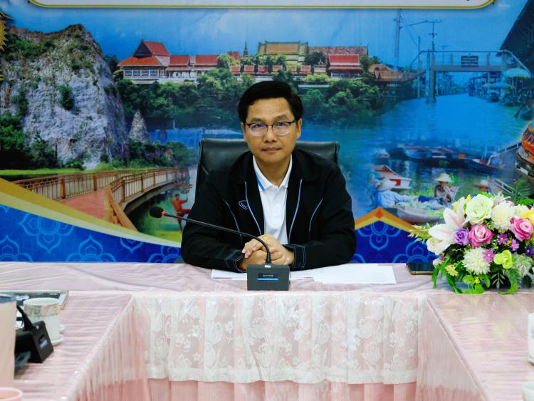 ประชุมทบทวนแผน ประจำปีงบประมาณ พ.ศ. 2568 ของสำนักงานเขตพื้นที่การศึกษามัธยมศึกษาราชบุรี