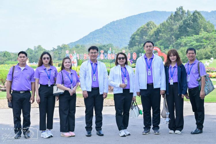 การศึกษาดูงานและเยี่ยมชมนิทรรศการในงานวันน้อมรำลึกการก่อตั้งโครงการศึกษาวิธีการฟื้นฟูที่ดินเสื่อมโทรมเขาชะงุ้ม อันเนื่องมาจากพระราชดำริและงานดินโลก ปี 2567 “4 ทศวรรษผืนป่าและแผ่นดินที่พ่อสร้าง” 