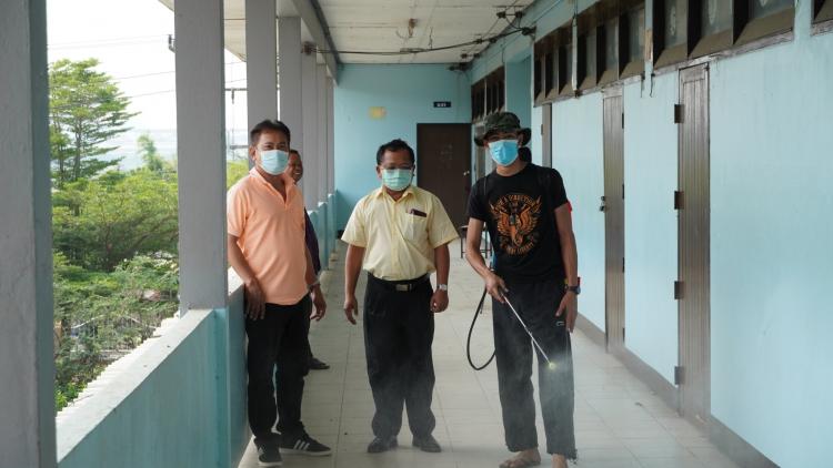กิจกรรม​ Big Cleaning Day​ เตรียมความพร้อมการเปิดเรียน​ ตามมาตรการเข้มรับมือโควิด-19