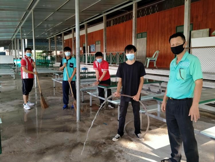 Big Cleaning Day เตรียมความพร้อมก่อนเปิดเรียนตามปกติ ในสถานการณ์การแพร่ระบาดของเชื้อ COVID-19