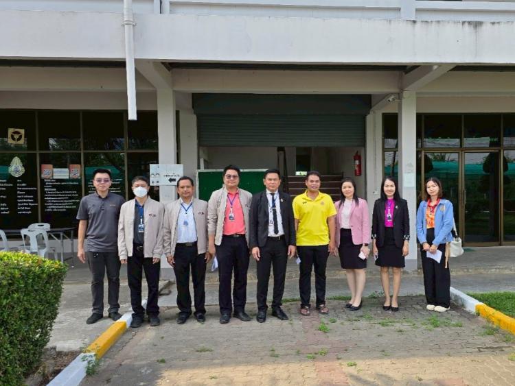 ลงพื้นที่ตรวจสอบอาคารที่ได้รับผลกระทบจากการเกิดแผ่นดินไหว ณ โรงเรียนแคทรายวิทยา