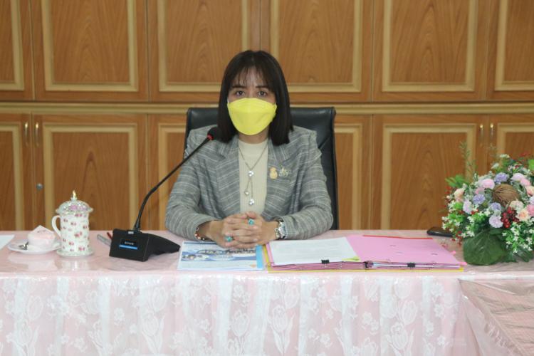 ประชุมรายงานการปฏิบัติงานตามข้อตกลงในการพัฒนางาน (PA) สำหรับข้าราชการครูและบุคลากรทางการศึกษา ตำแหน่ง รองผู้อำนวยการสำนักงานเขตพื้นที่การศึกษา วิทยฐานะ ชำนาญการพิเศษ (1 ตุลาคม 2564- 30 กันยายน 2565)
