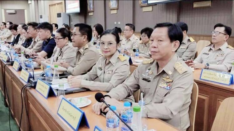 สพม.ราชบุรี ร่วมประชุมหัวหน้าส่วนราชการจังหวัดราชบุรี ประจำเดือนกันยายน 2568 