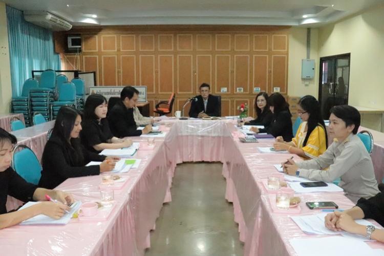 การประชุมแนวทางการจัดทำรายงานการติดตามประเมินในผลการควบคุมภายใน  ประจำปีงบประมาณ พ.ศ.2562 สำนักงานเขตพื้นที่การศึกษามัธยมศึกษา เขต 8  ครั้งที่ 1/2562