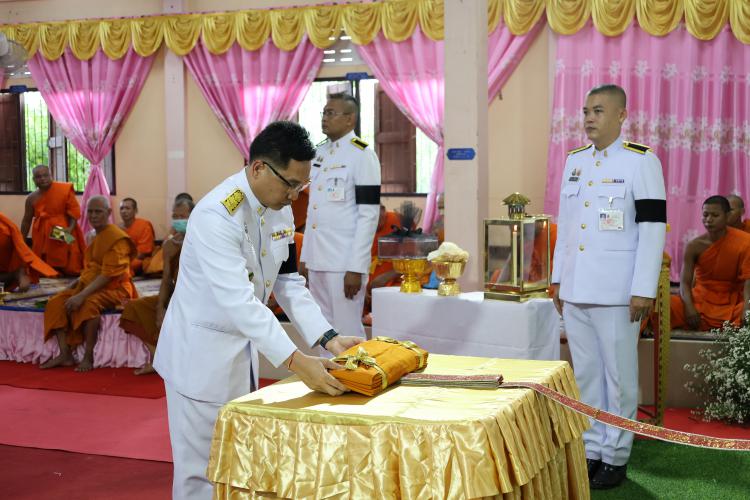 พิธีพระราชทานเพลิงศพเป็นกรณีพิเศษ คุณพ่อจำเนียร หนูพรม บิดาของ นางสาวนงนุช หนูพรม นักวิชาการเงินและบัญชีปฏิบัติการ กลุ่มบริหารงานการเงินและสินทรัพย์