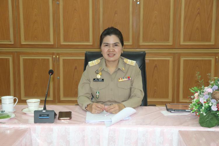 ประชุมทางไกลแนวทางการบริหารงานบุคคลของสำนักงานเขตพื้นที่ รองรับ อ.ก.ค.ศ. เขตพื้นที่ ผ่านช่องทาง ZOOM MEETING
