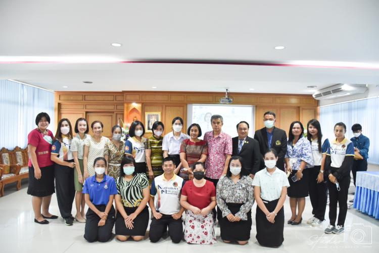 ต้อนรับและแสดงความยินดีกับคุณครูสมศรี ยงค์อำนวยในโอกาสย้ายมาปฏิบัติหน้าที่ ณ โรงเรียนคุรุราษฎร์รังสฤษฏ์