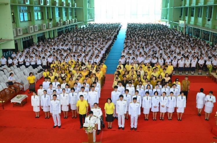 กิจกรรมเฉลิมพระเกียรติ ลงนามถวายพระพร และทำพิธีถวายสัตย์ปฏิญาณฯ เพื่อเป็นข้าราชการที่ดีและพลังของแผ่นดิน ประจำปี ๒๕๖๒ 