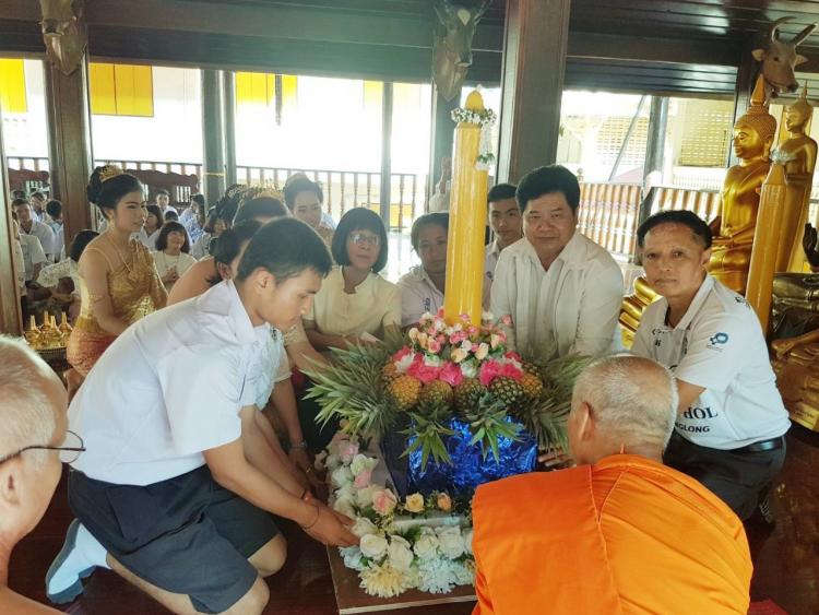 กิจกรรมวันอาสาฬหบูชาและวันเข้าพรรษา ปีการศึกษา 2562