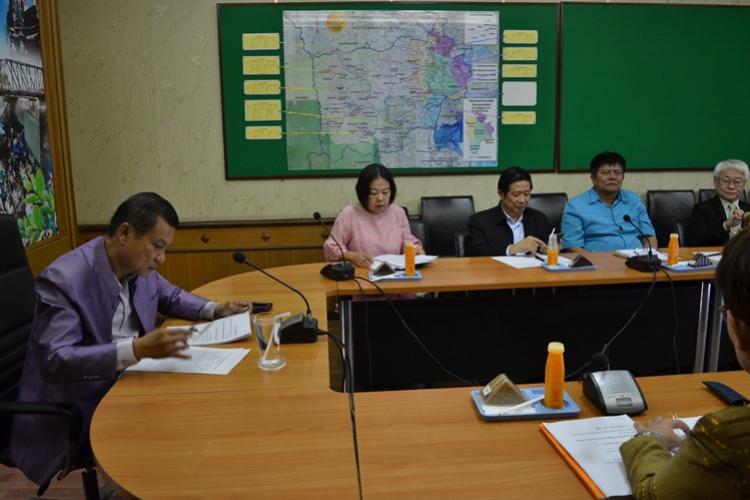 ประชุมชี้แจงการขับเคลื่อนโครงการทุนการศึกษาพระราชทาน ม.ท.ศ. ปี 2562