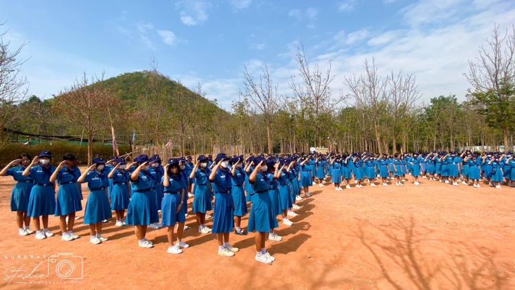 การเข้าค่ายยุวกาชาดระดับชั้นมัธยมศึกษาปีที่ 1