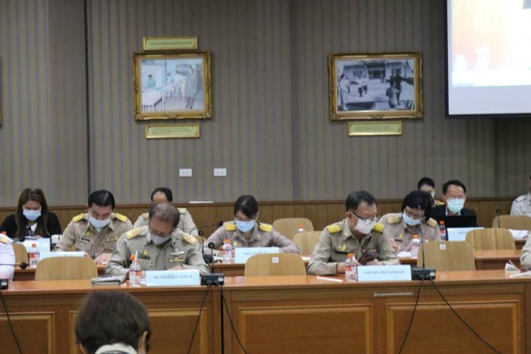 ประชุมหัวหน้าส่วนราชการจังหวัดราชบุรี ครั้งที่ 3/2564 ประจำเดือนมีนาคม 2564