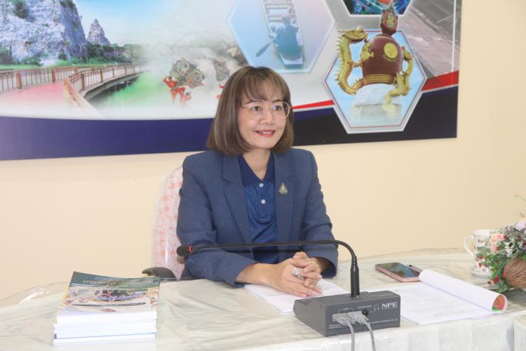 การประชุมประเมินสัมฤทธิผลการปฏิบัติงานในหน้าที่เพื่อพัฒนาการศึกษา ตำแหน่งผู้อำนวยการสถานศึกษาและรองผู้อำนวยการสถานศึกษา ในระยะเวลา 1 ปี (ครั้งที่ 1)